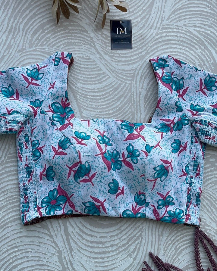 The Dual Muse with Sleeves - Blue and Brown