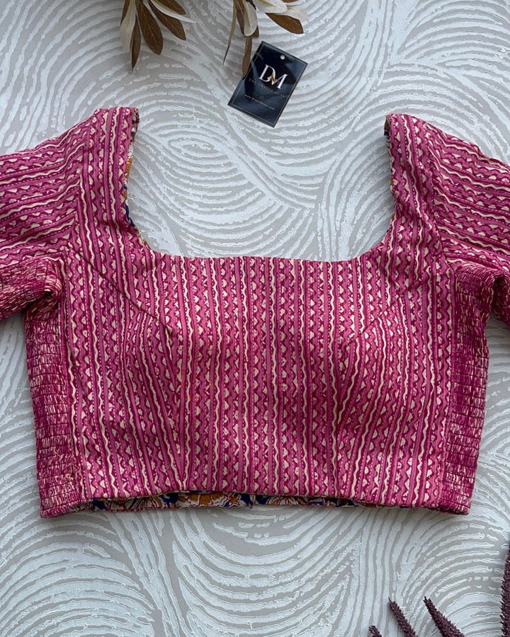 The Dual Muse with Sleeves - Pink and Floral