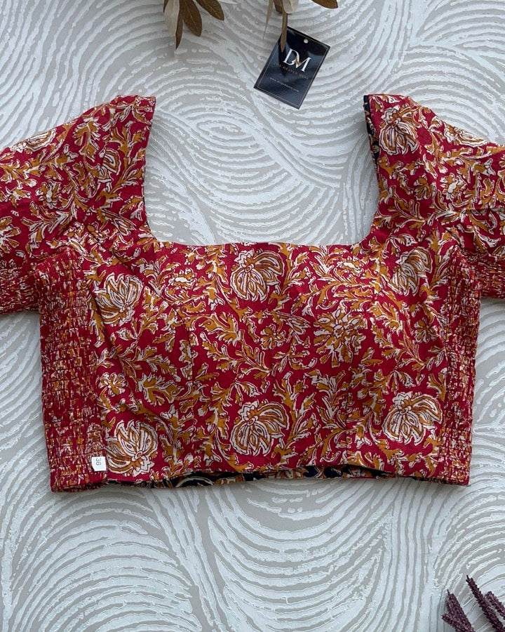 The Dual Muse with Sleeves - Floral Black & Floral Red