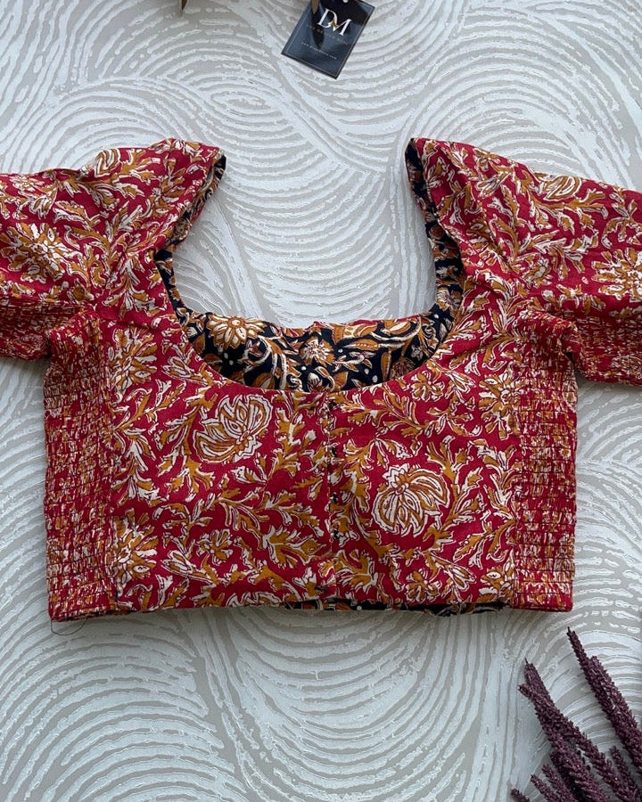 The Dual Muse with Sleeves - Floral Black & Floral Red