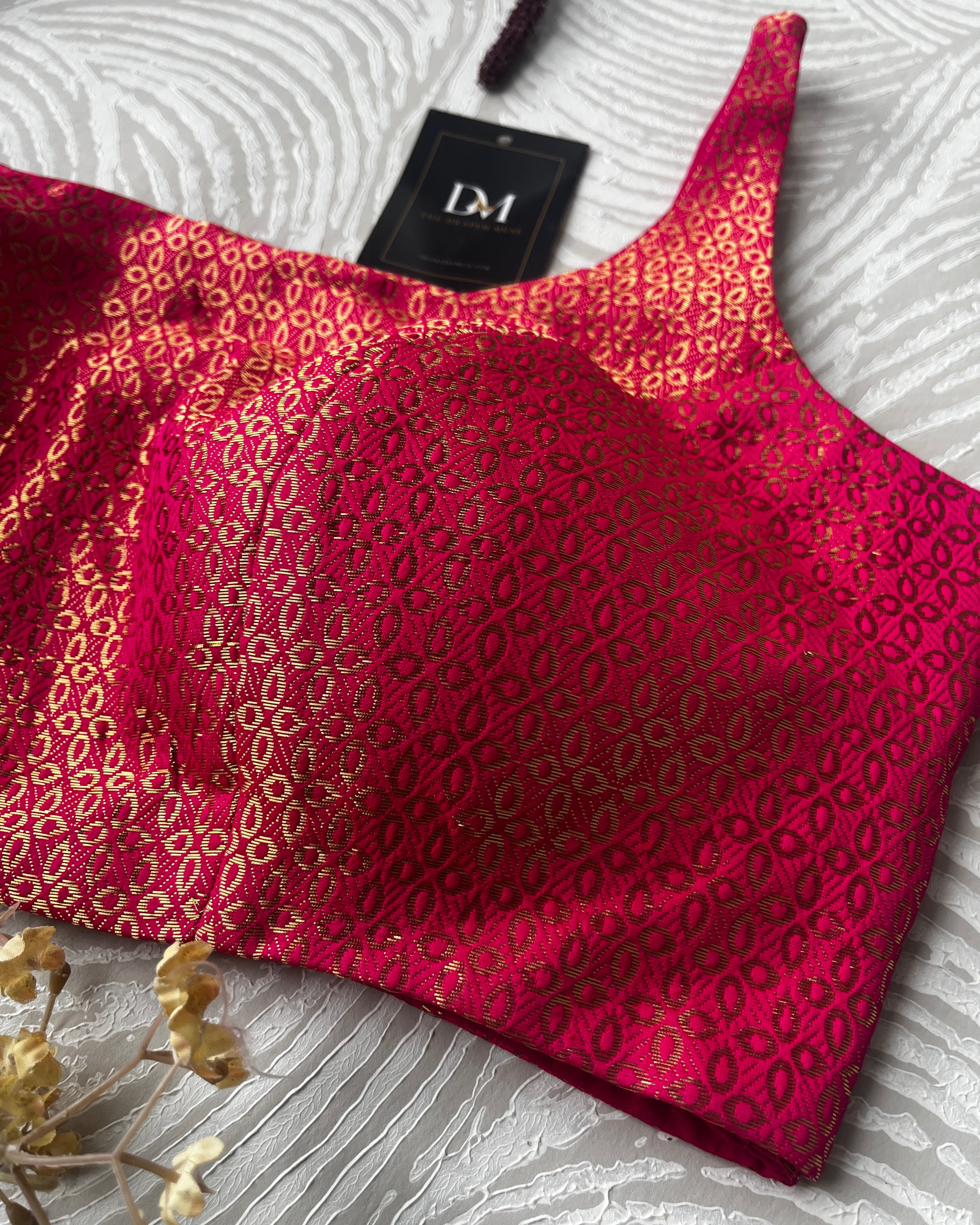 Pink Bollywood Blouse