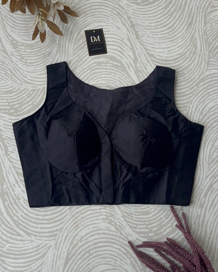 Black Plain Blouse